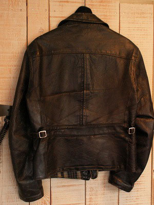 Leather Jacket - Aviators style