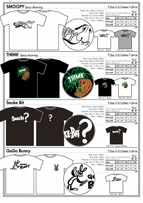 商品入荷のお知らせ ― 2012 S/S T-shirts