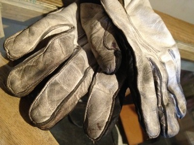 経年変化 ― Semi Dress RIding Gloves