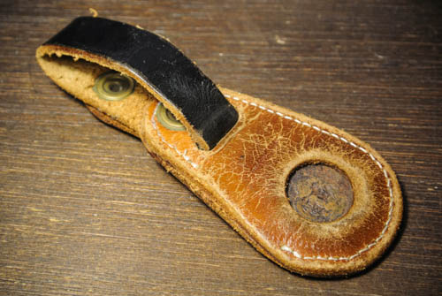 経年変化 ― Belt Keyholder with Leather back