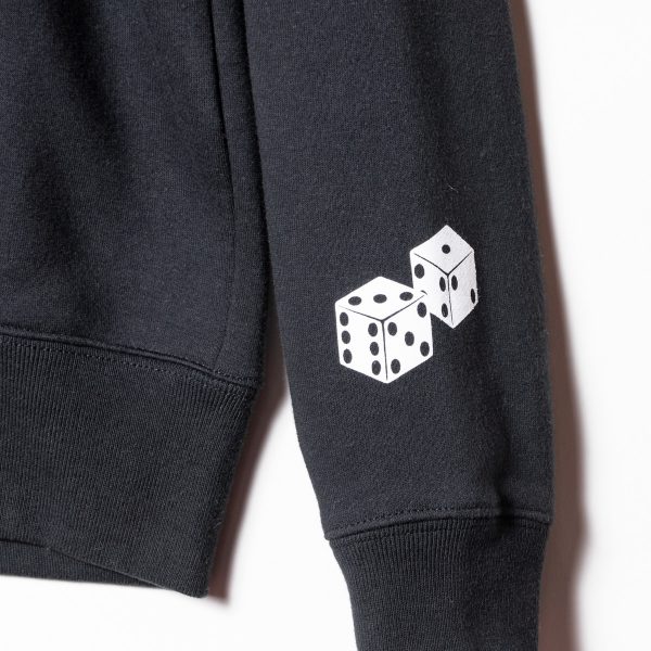 10oz Full Zip Parka “PISTON KNOCKER!!” Black Products Information