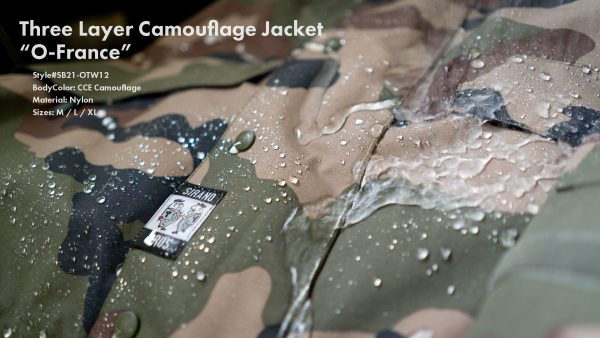 Three Layer Camouflage Jacket “O-France”