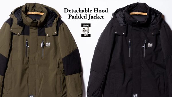 Detachable Hood Padded Jacket